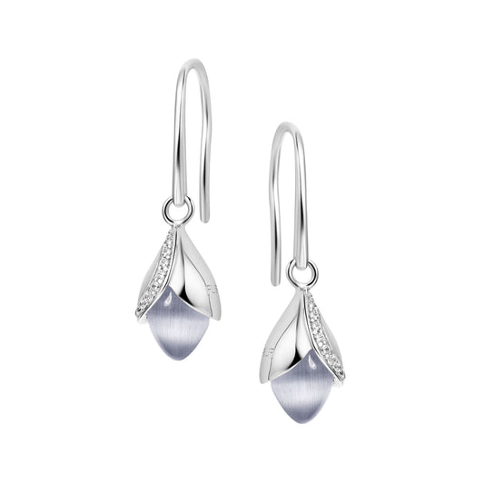 Magnolia Hook Earrings