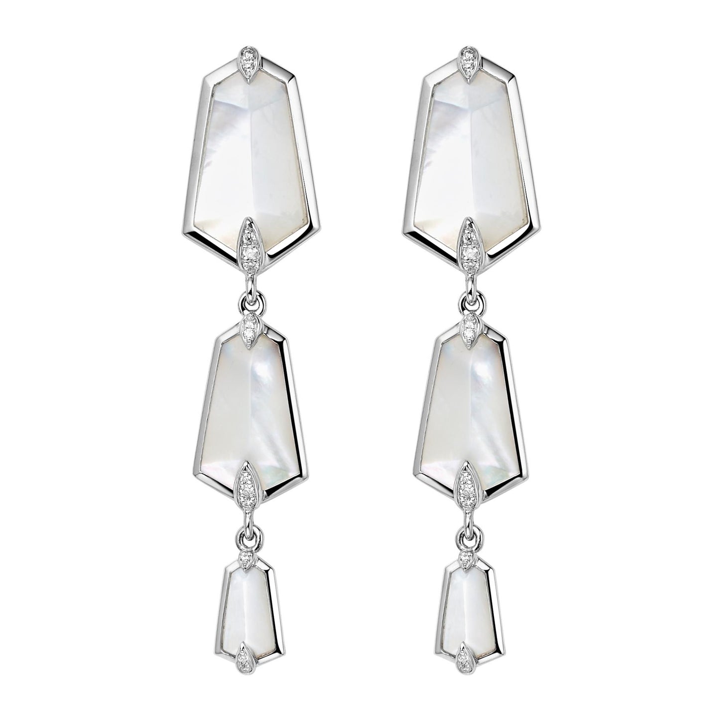 Nova Large 3 Unit Kite Earrings