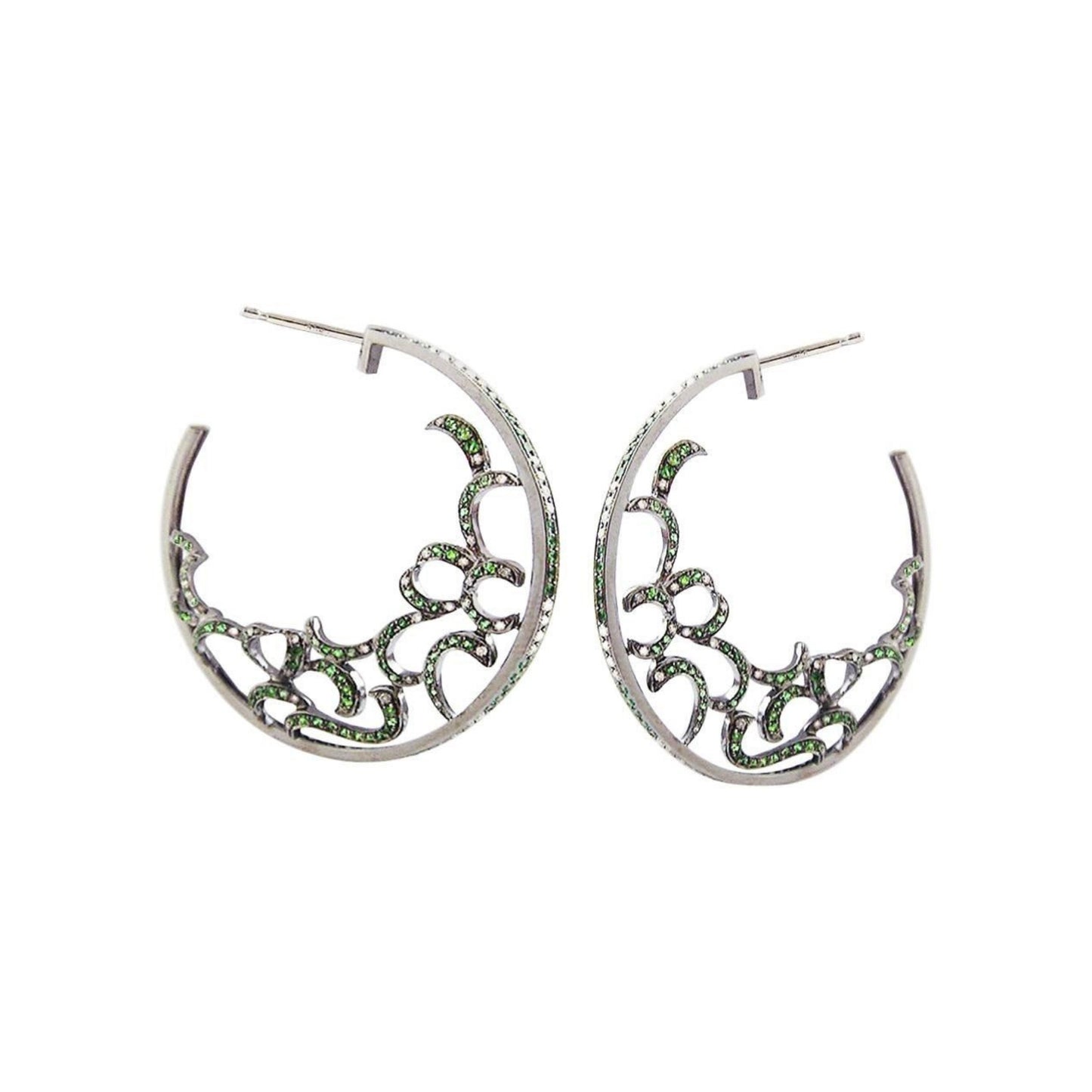 Blossom Hoop Earrings