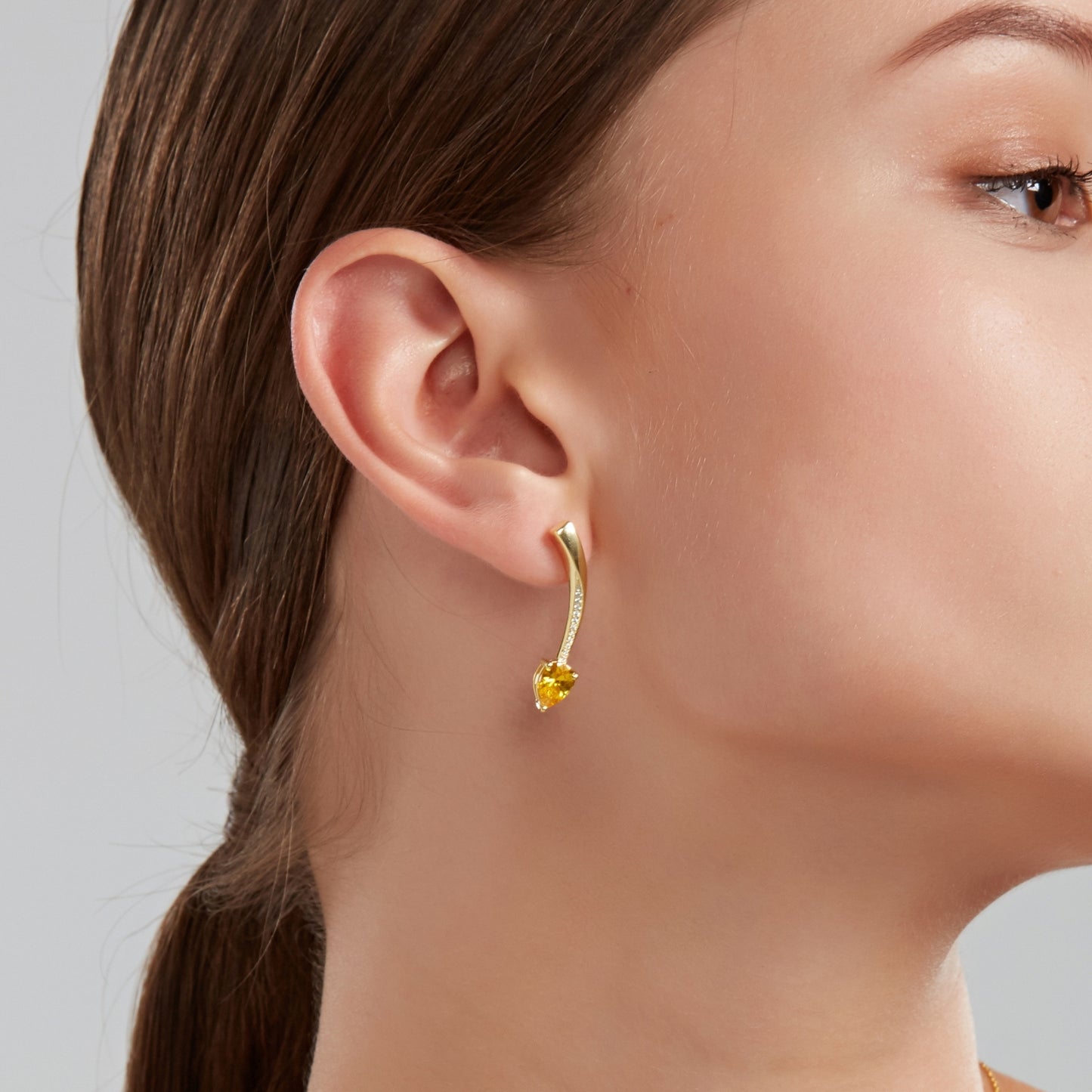 Shooting Star Short Earrings