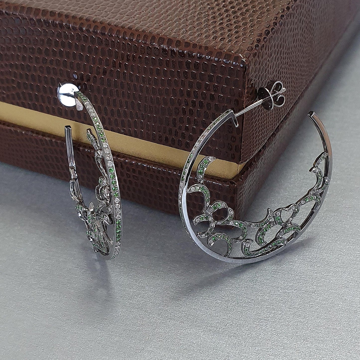 Blossom Hoop Earrings
