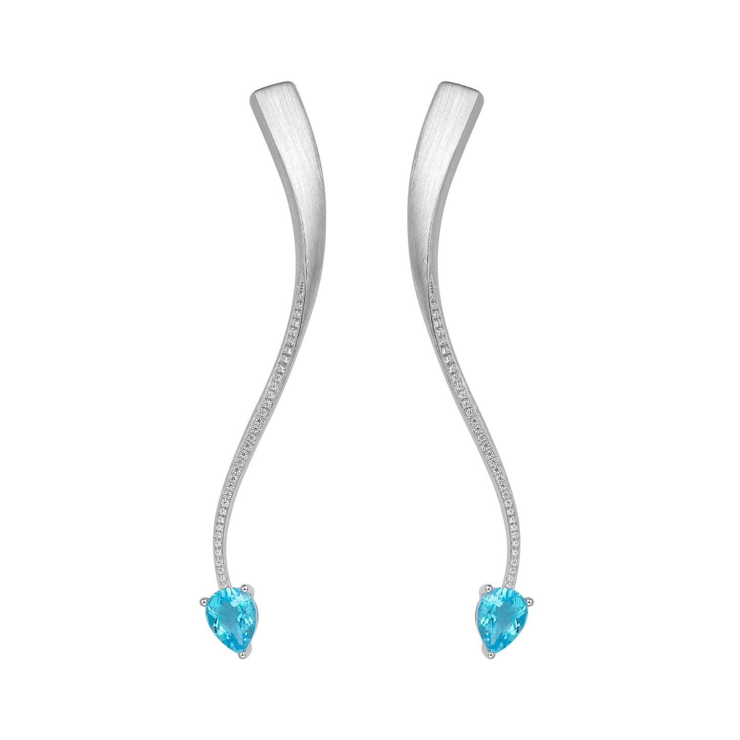 Shooting Star Long Earrings