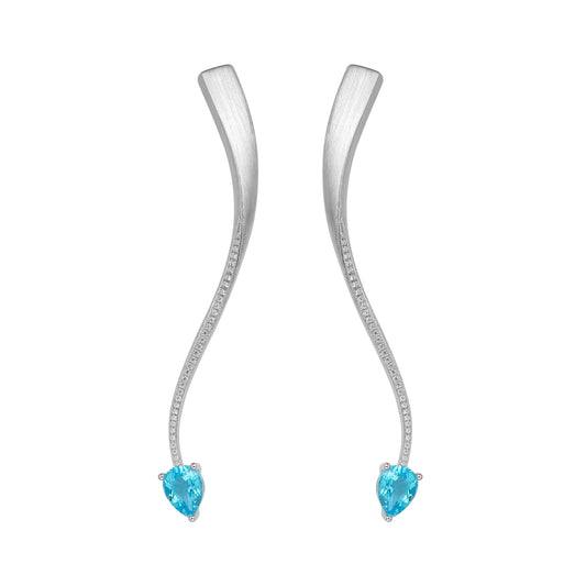 Shooting Star Long Earrings