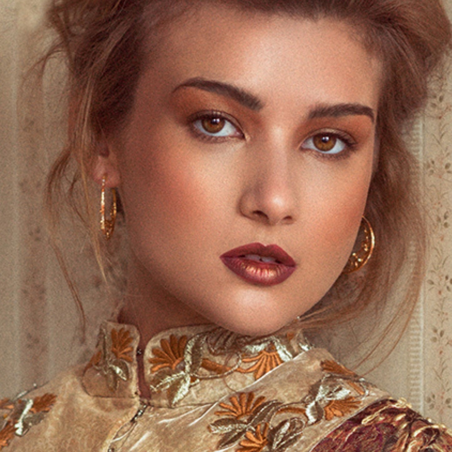 Blossom Hoop Earrings