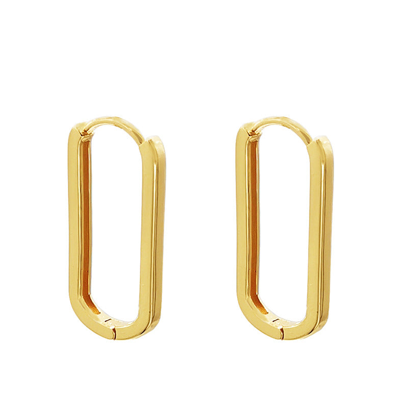 Lexi U-shaped Hoop Earrings