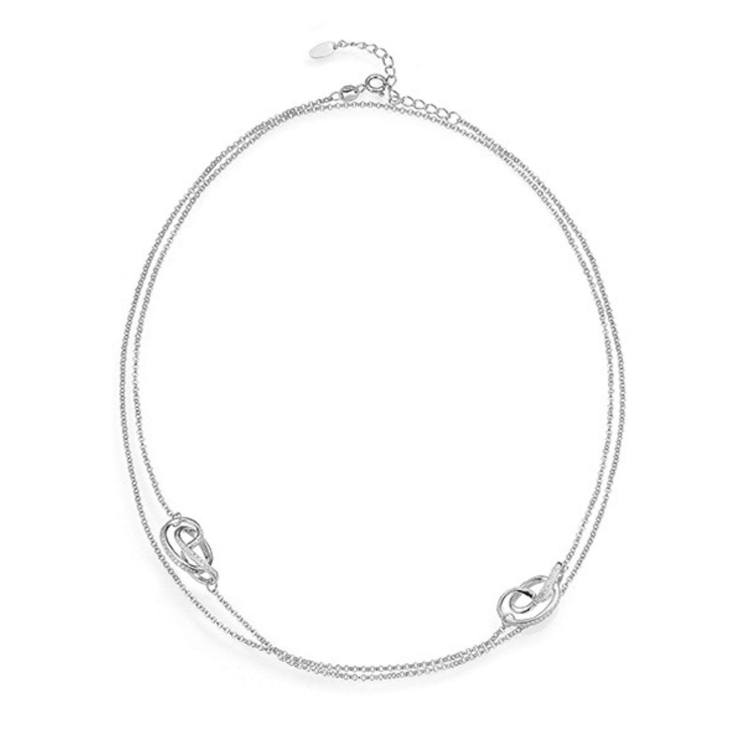 Serenity Opera Necklace with Cubic Zirconia