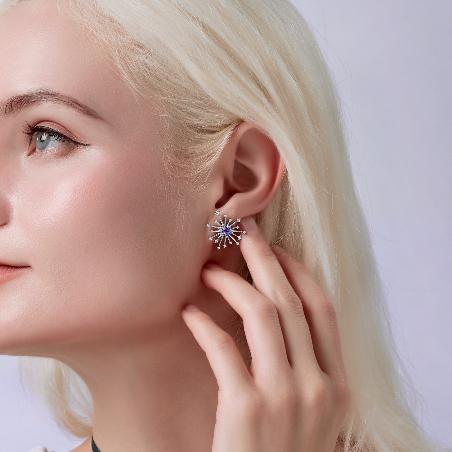 Carpe Diem Sparkler Stud Earrings