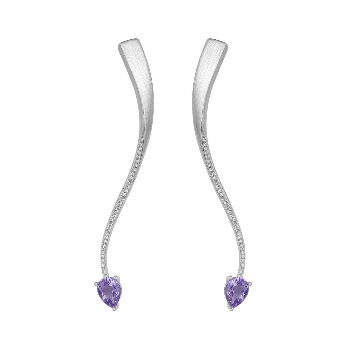 Shooting Star Long Earrings