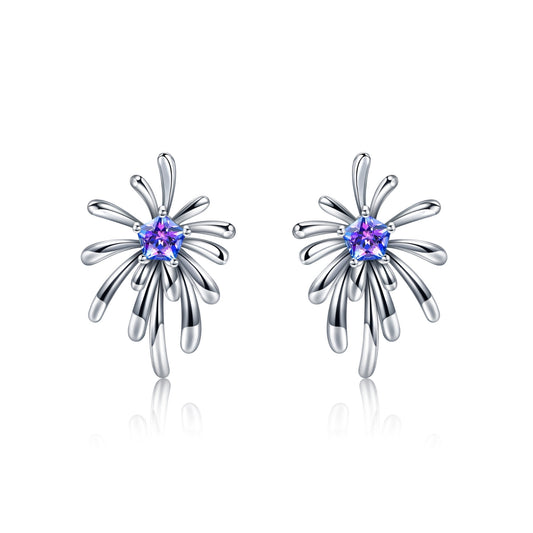 Carpe Diem Crossette Stud Earrings