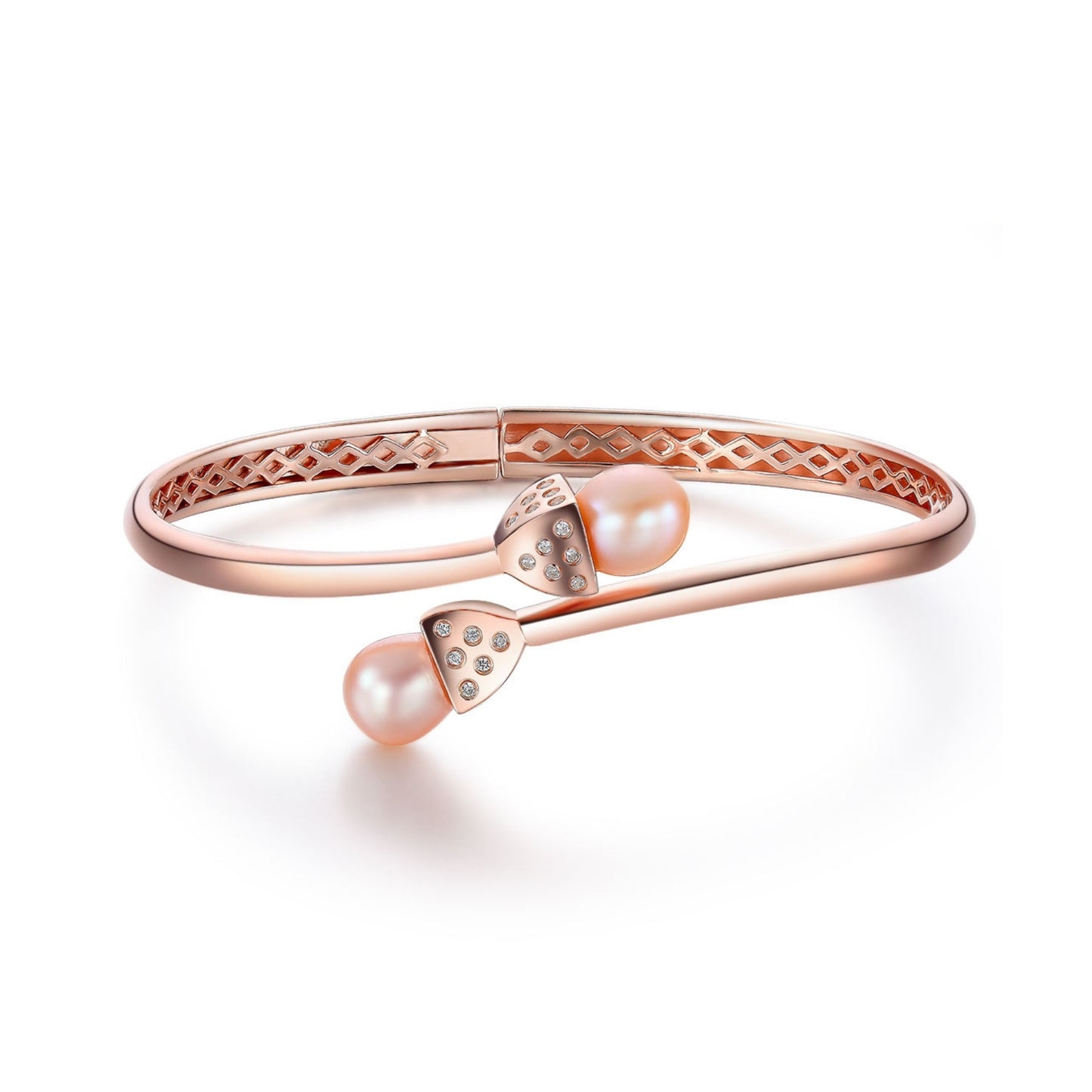 Snowdrop Double Pearl Bangle