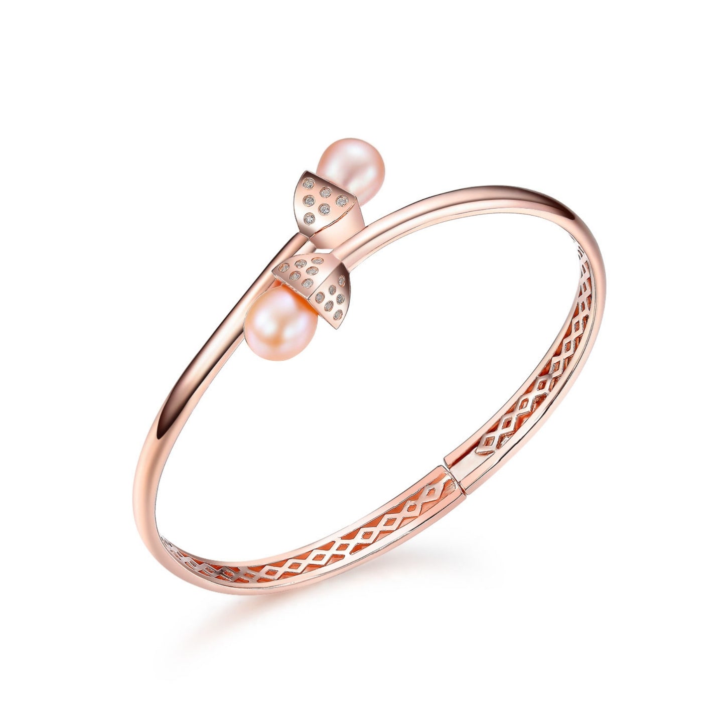 Snowdrop Double Pearl Bangle