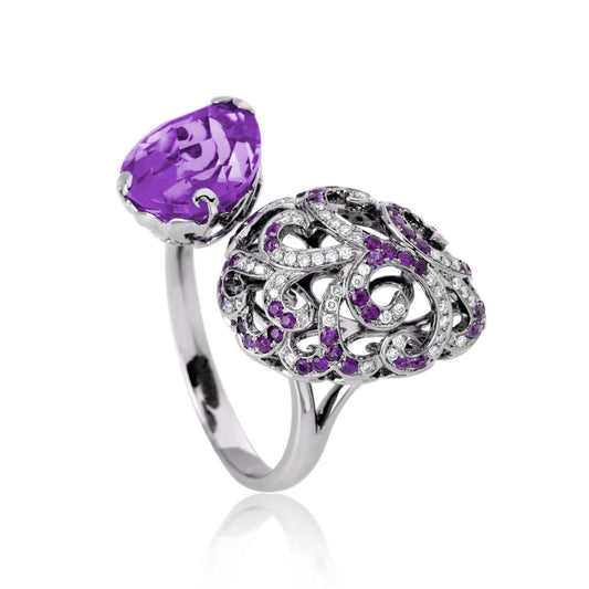 Whispering Large Double Ring