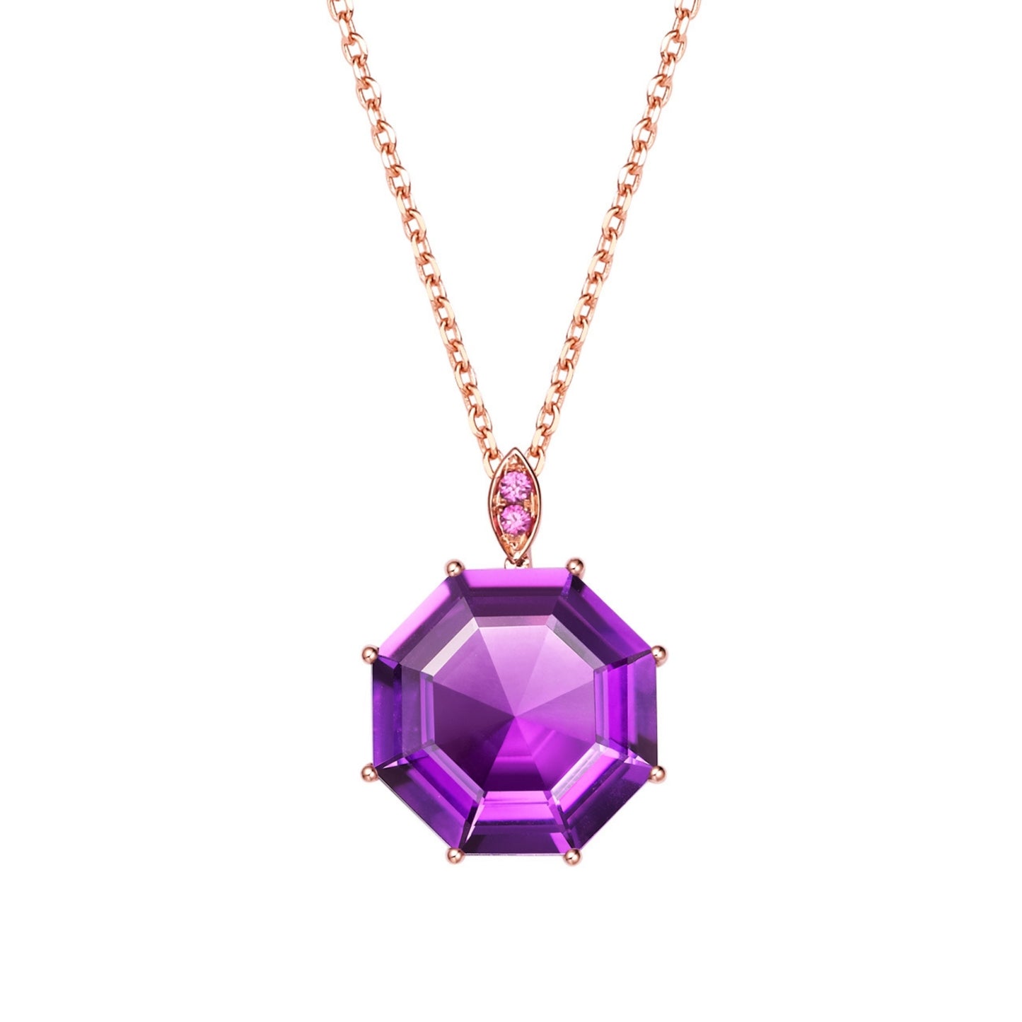 Victoriana Large Octagon Pendant