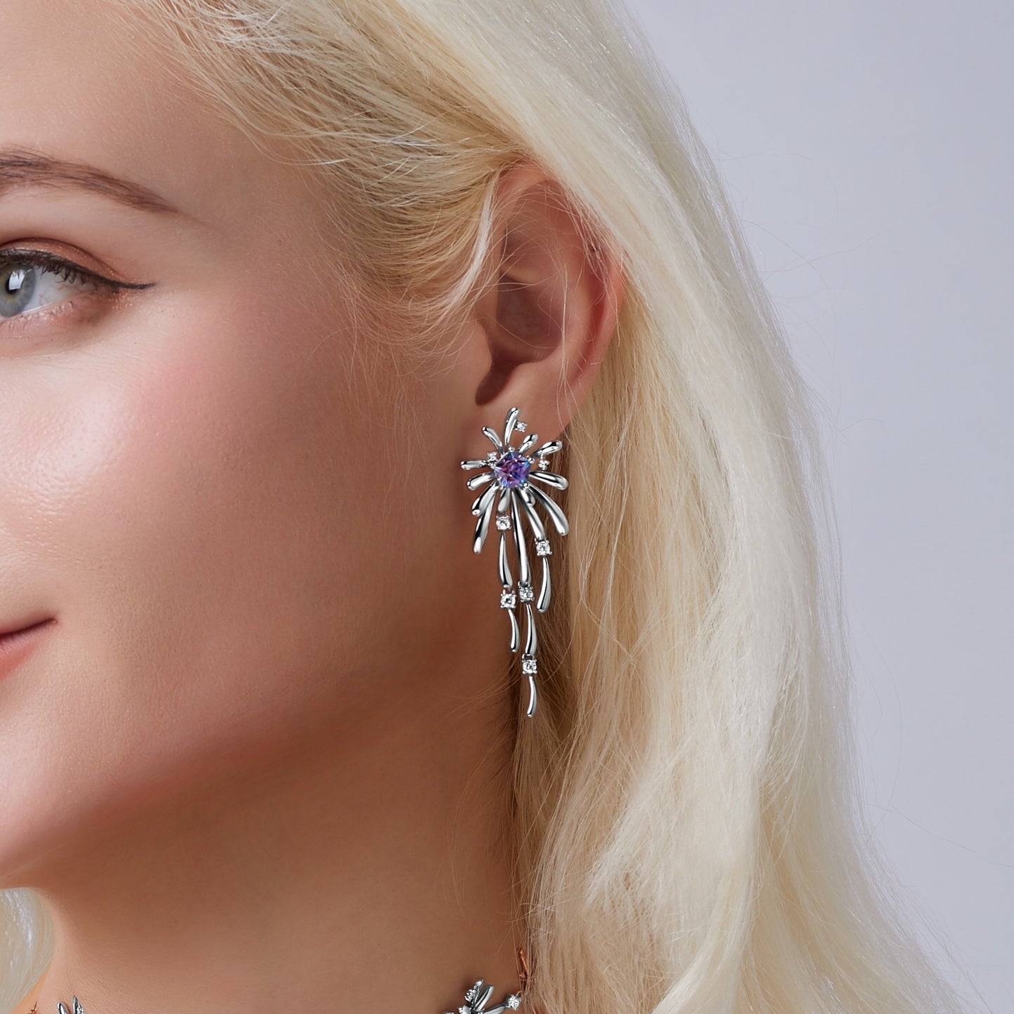 Carpe Diem Crossette Drop Earrings