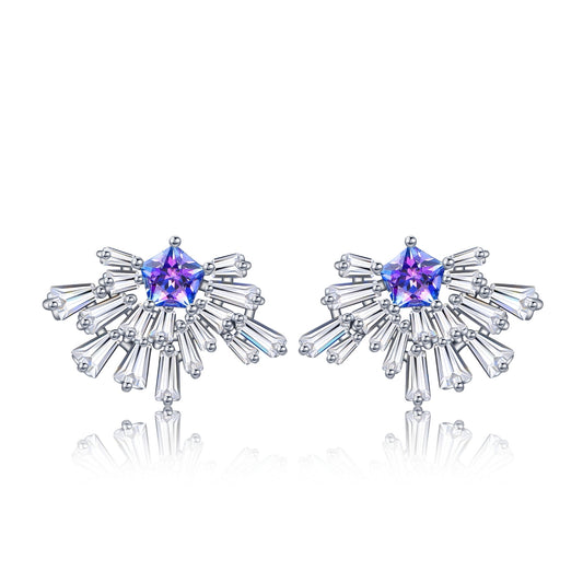 Carpe Diem Fountain Stud Earrings