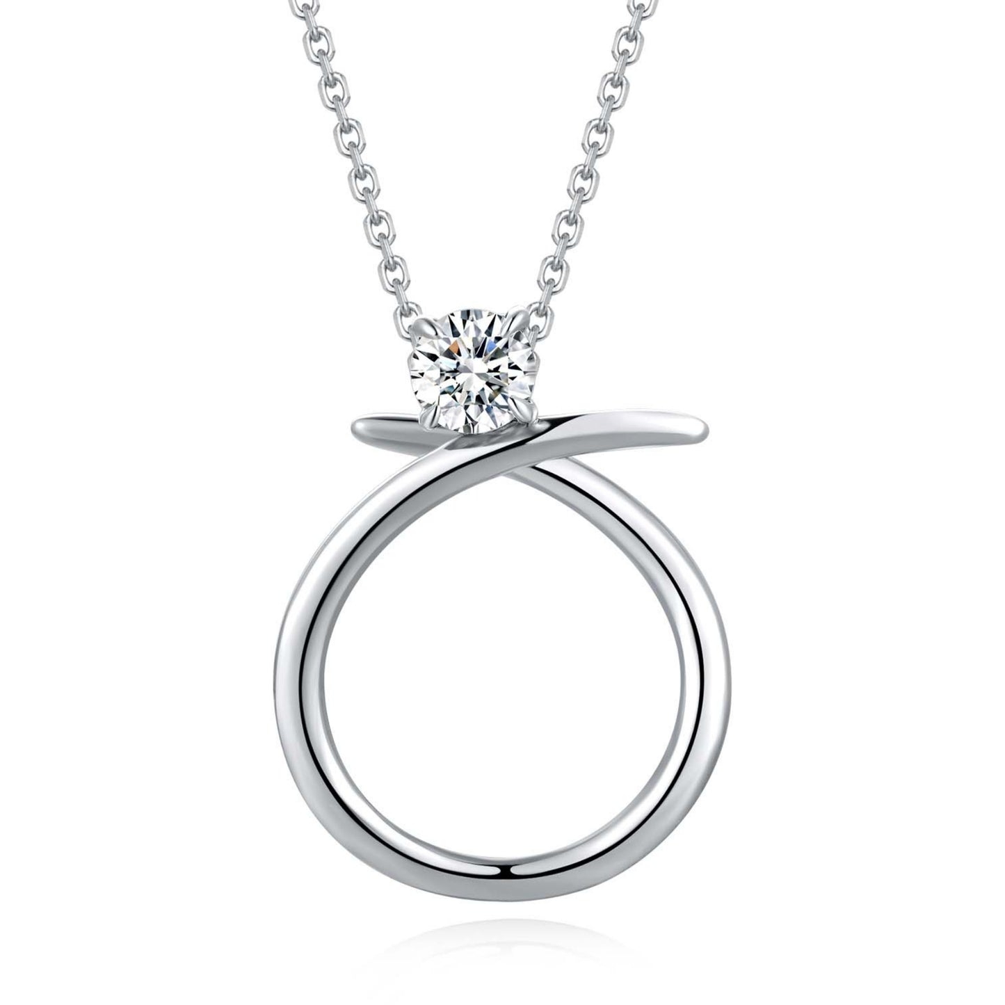 Iridiana Plain Swirl Pendant