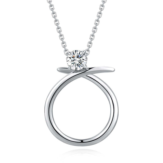 Iridiana Plain Swirl Pendant