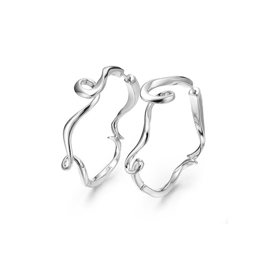 Serenity Small Hoop Earrings