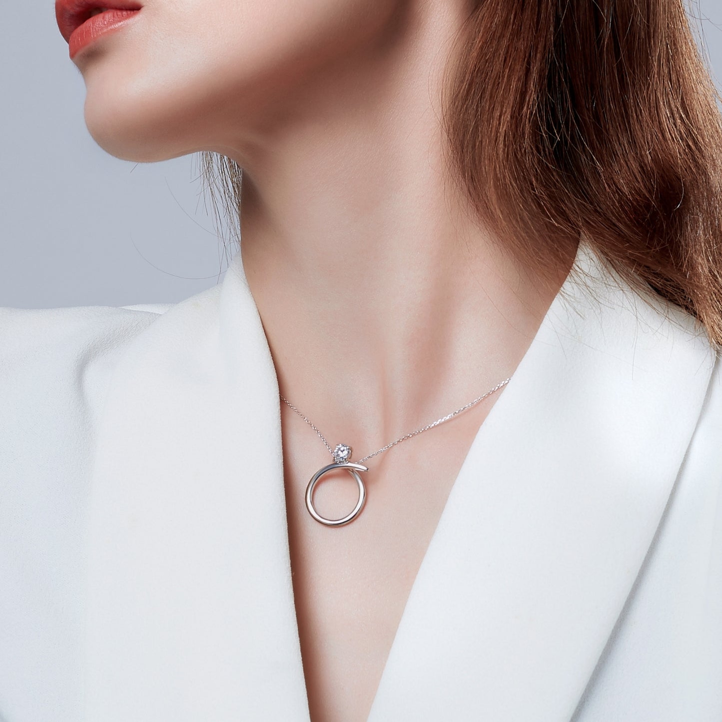 Iridiana Plain Swirl Pendant