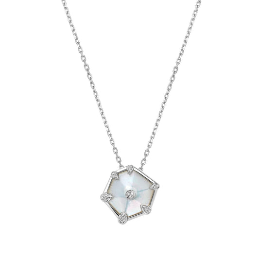 Nova Small Hexagon Pendant