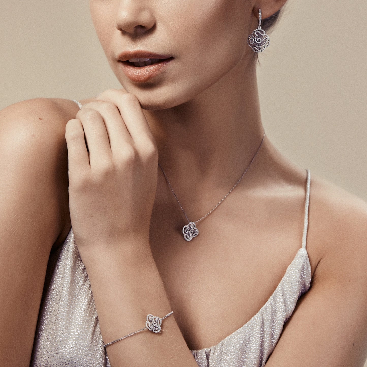 Cascade Mini Drop Earrings