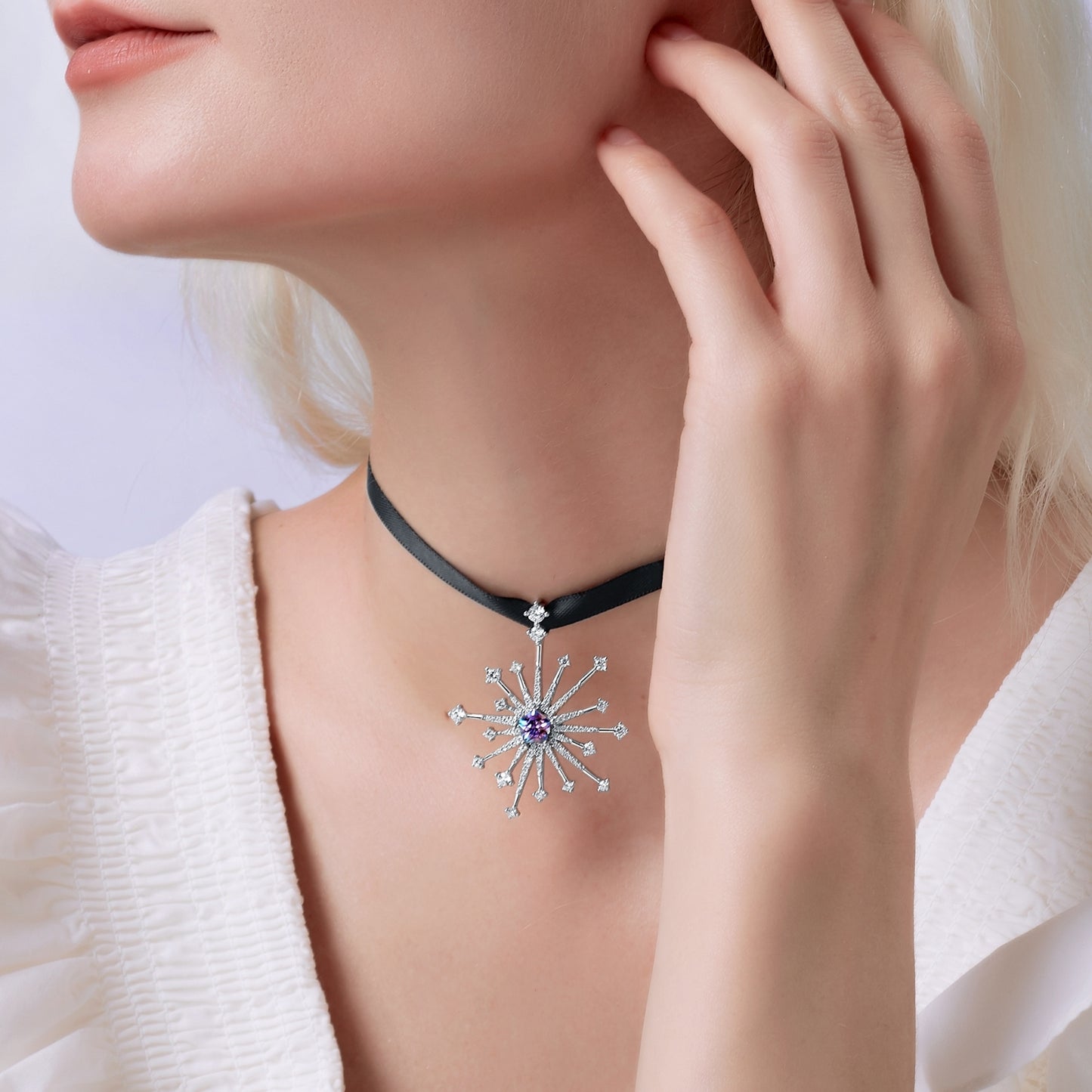 Carpe Diem Sparkler Large Choker Necklace