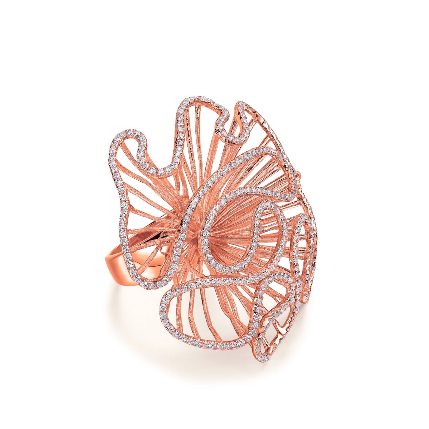 Cascade Cocktail Ring