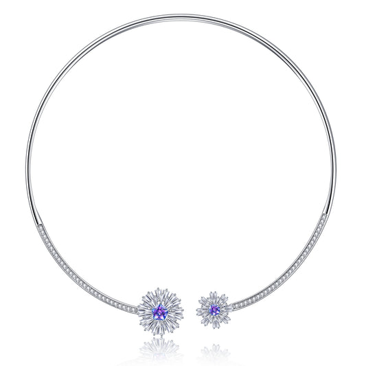 Carpe Diem Flower Burst Choker