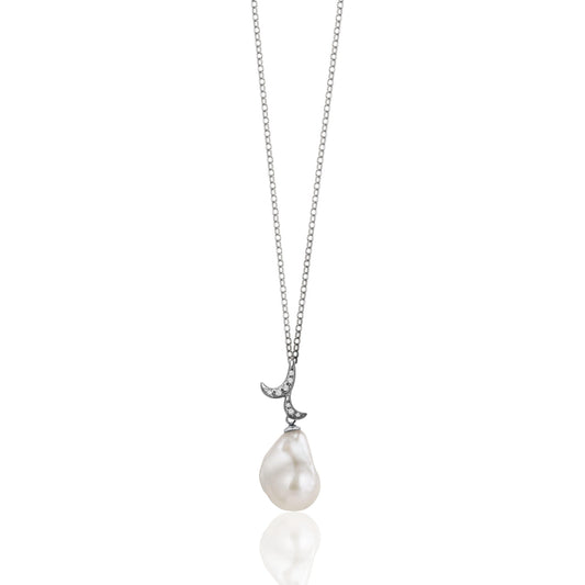 Whispering Baroque Pearl Pendant