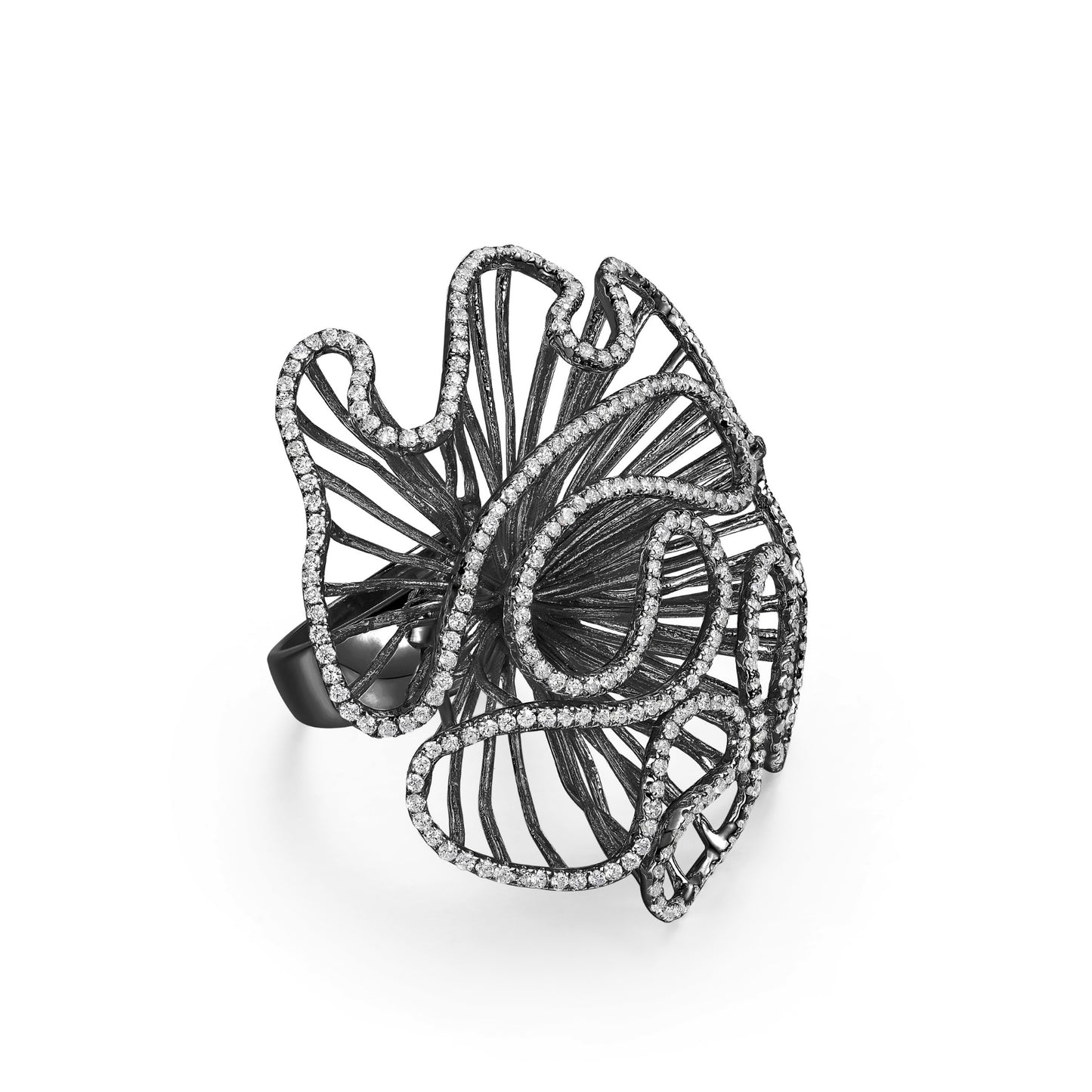 Cascade Cocktail Ring