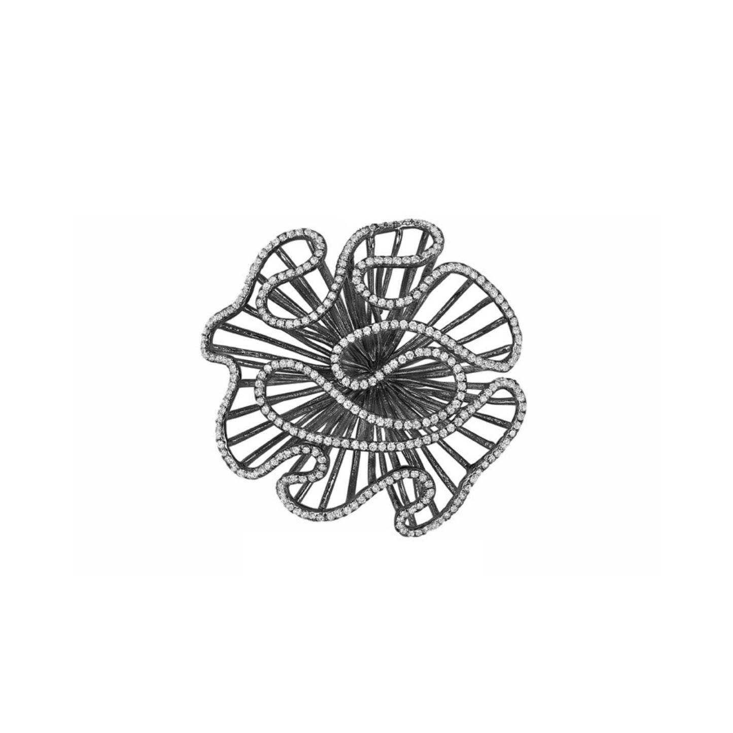 Cascade Brooch
