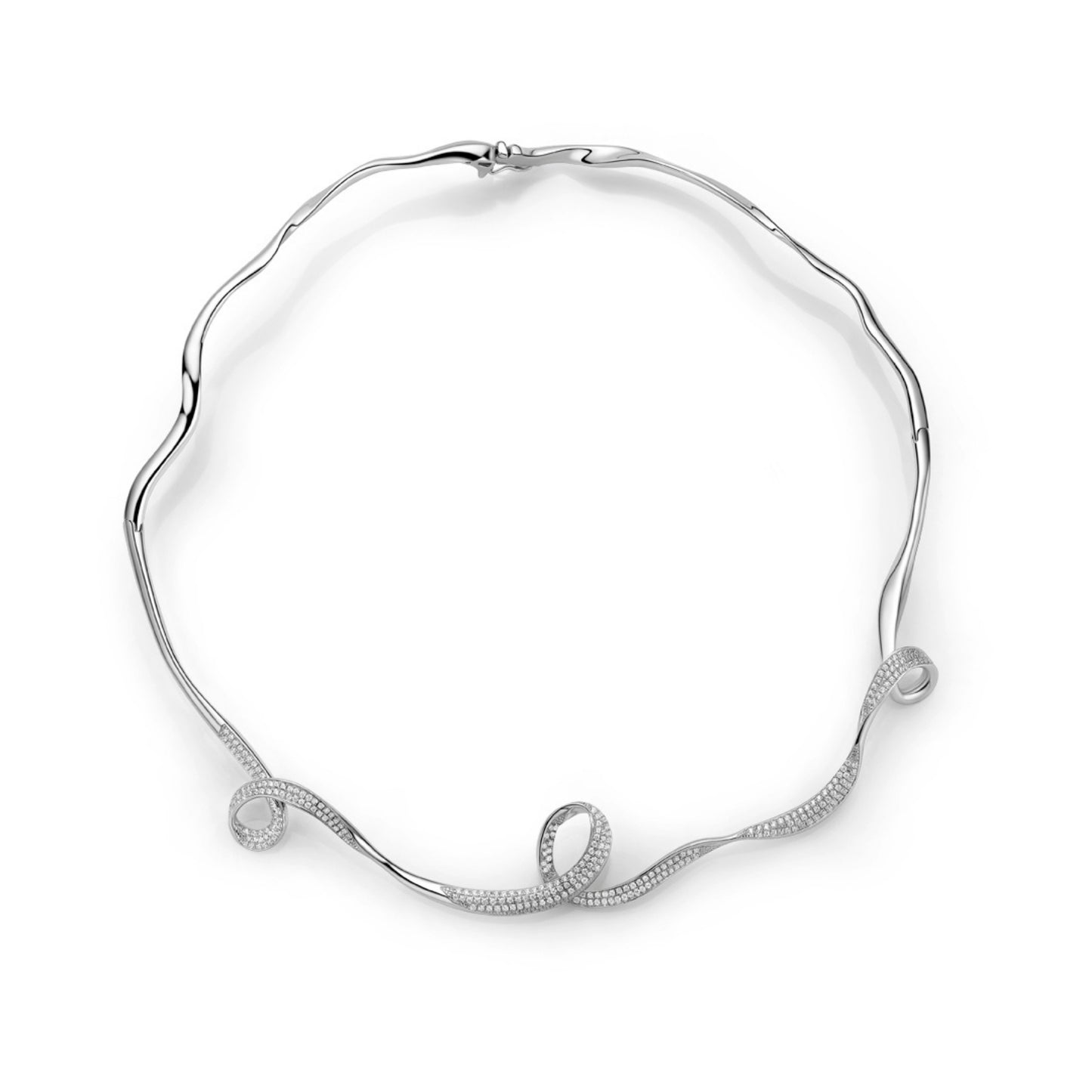 Serenity Choker with Cubic Zirconia