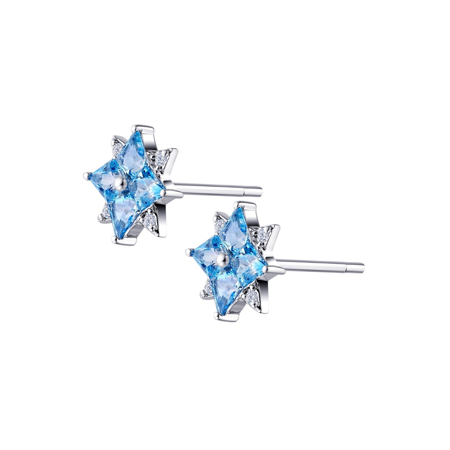 Star of Love Mini Star Stud Earrings