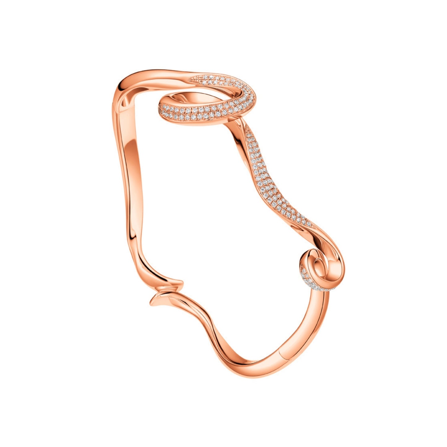 Serenity Bangle with Cubic Zirconia