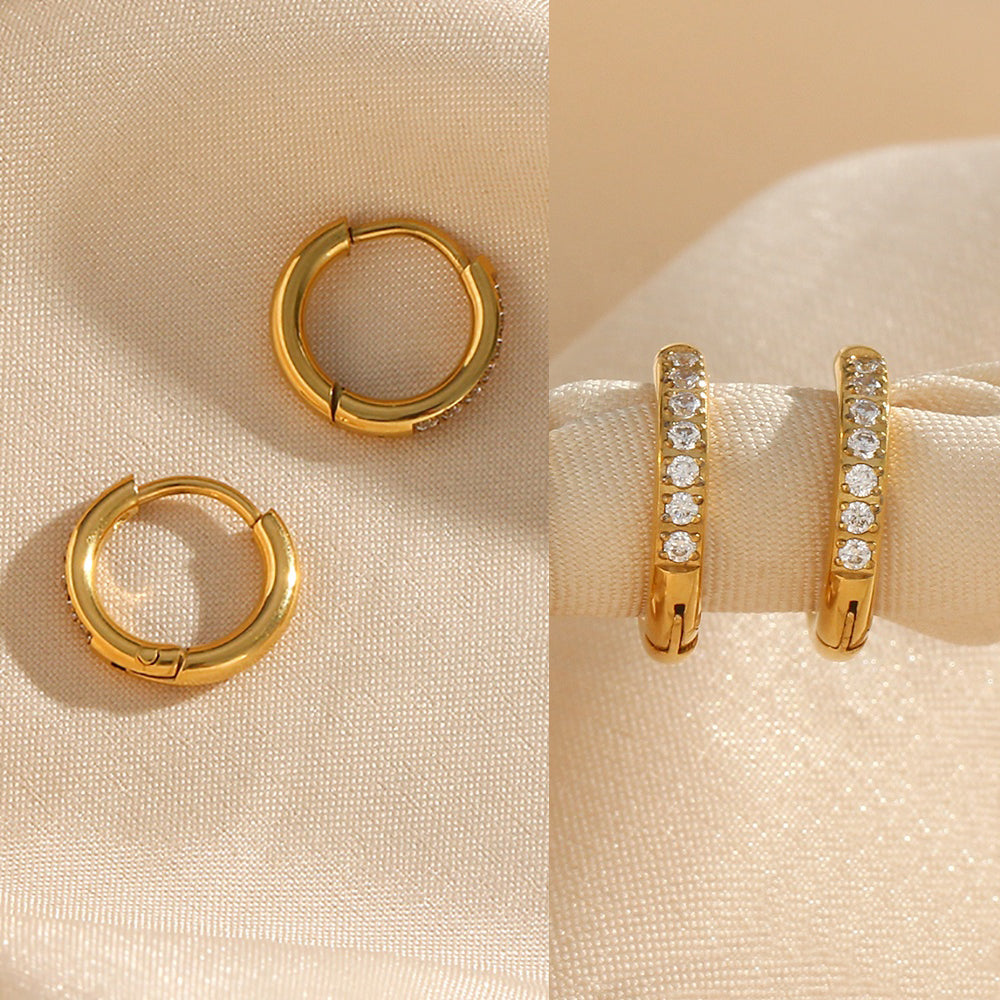 Vera Dainty Hoop Earrings