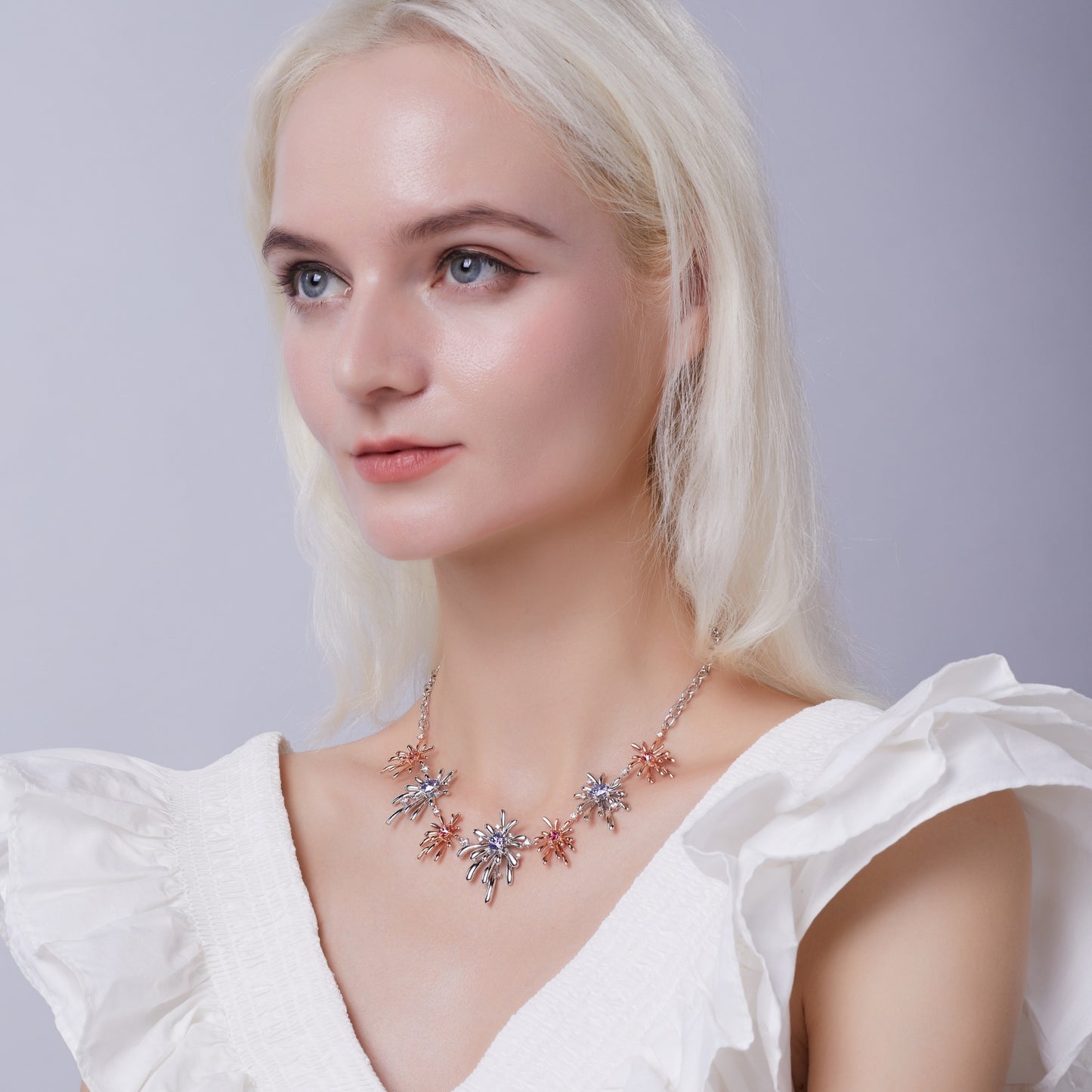 Carpe Diem Crossette Choker Necklace