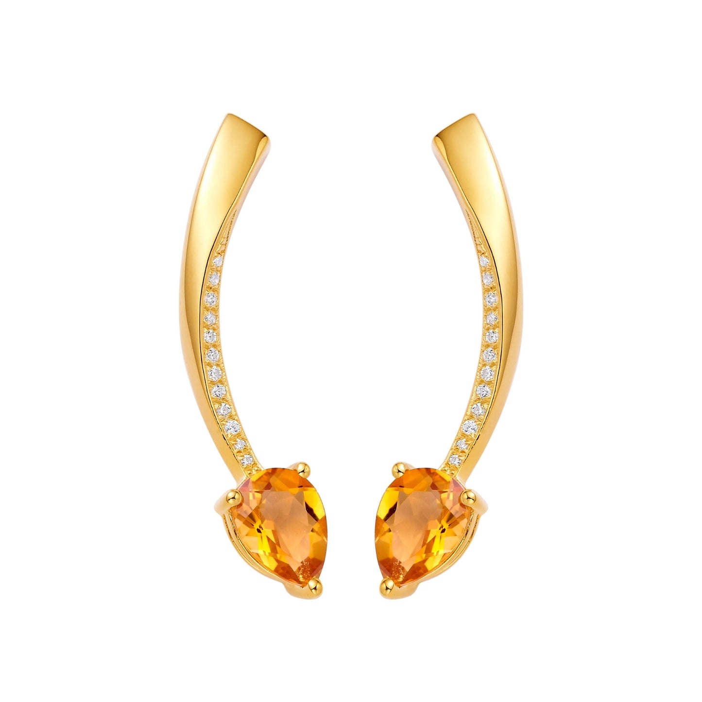 Shooting Star Short Earrings