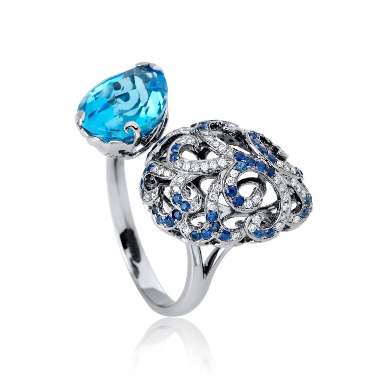 Whispering Large Double Ring