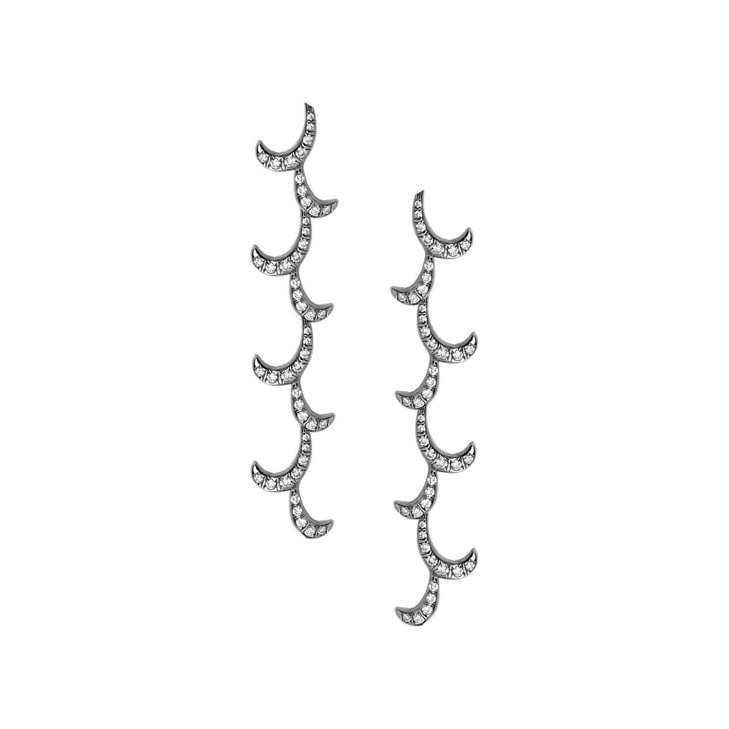 Whispering Long Curl Earrings