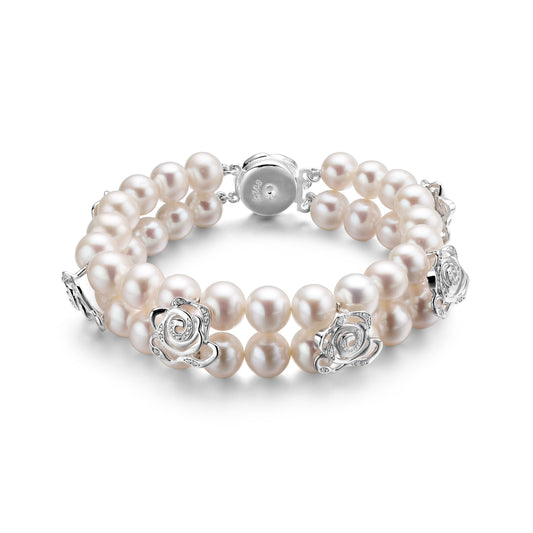 Rose Stud Bracelet
