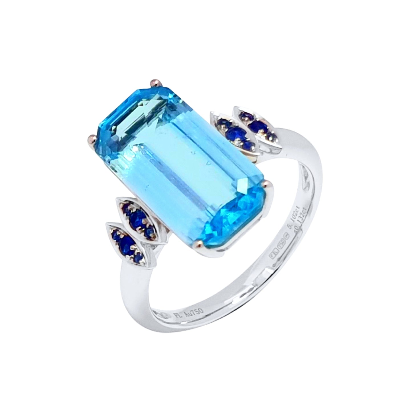 Victoriana Emerald Cut Cocktail Ring